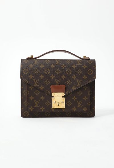 Louis Vuitton Monogram Monceau Bag - 1