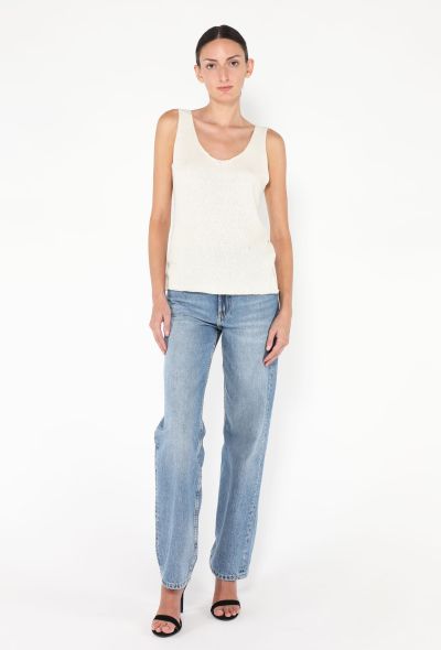 The Row 2024 Favana Silk Knit Tank Top - 2