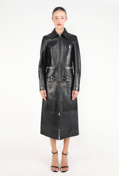 Céline COLLECTOR Pre-Fall 2018 Leather Moto Coat - 1