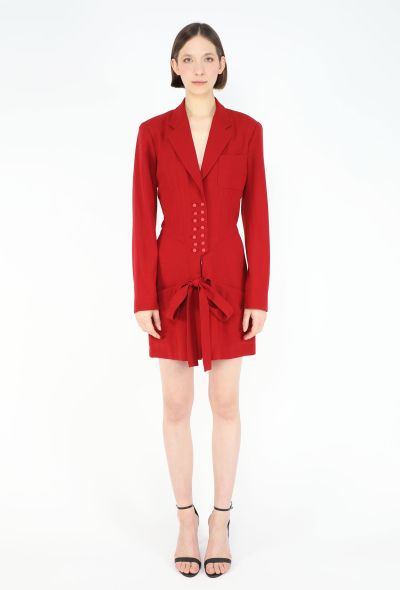 Alaïa RARE F/W 1988 Corset Blazer Dress - 1