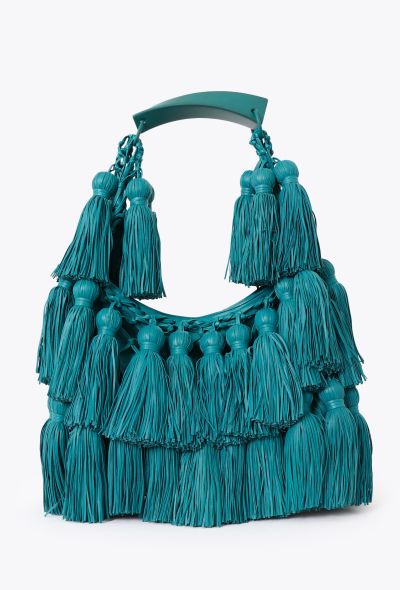 Bottega Veneta F/W 2021 Leather Tassels Hobo Bag - 1