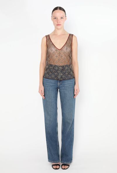 Viviennne Tam '90s Embroidered Top - 2 Viviennne Tam '90s Embroidered Top - 2