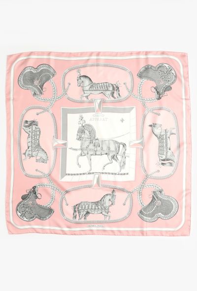 Hermès 'Grand Apparat' 90cm Silk Carré - 2 Hermès 'Grand Apparat' 90cm Silk Carré - 2