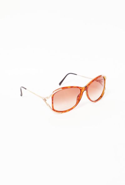                                         Vintage Tortoiseshell Frame Sunglasses-2