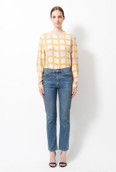                                         '80s Chainlink Blouse -2