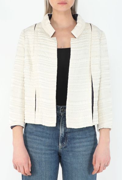 Chanel Haute Couture '70s Quilted Silk Jacket - 1