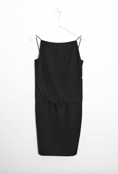 Balenciaga 2010 Velvet Textured Crêpe Dress - 2