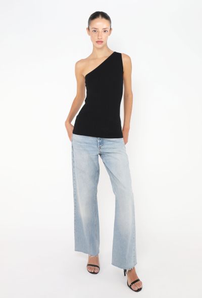 Toteme 2025 One-Shoulder Ribbed Top - 1 Toteme 2025 One-Shoulder Ribbed Top - 1