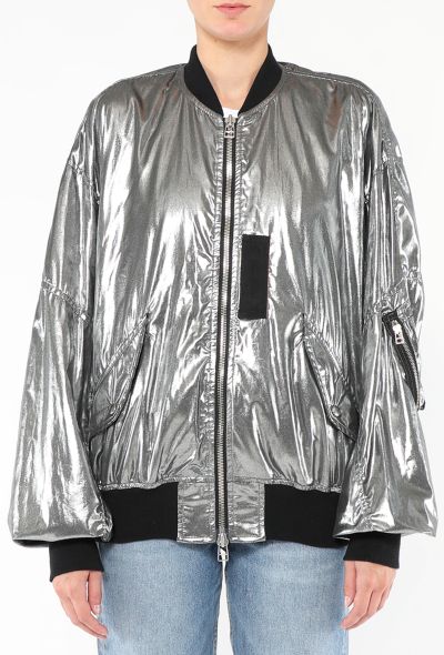 Junya Watanabe 2025 Metallic Bomber Jacket - 2