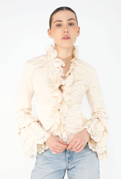 Alexander McQueen COLLECTOR S/S 2003 ‘Irere’ Broderie Jacket - 1