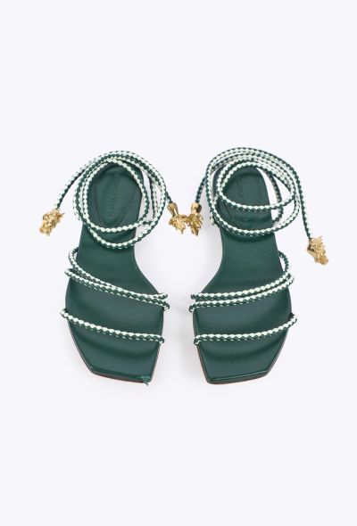 Bottega Veneta Adam Leather Wrap Sandals, 2022 - 2
