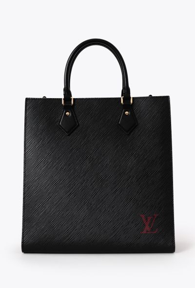 Louis Vuitton Black Epi Sac Plat - 1 Louis Vuitton Black Epi Sac Plat - 1