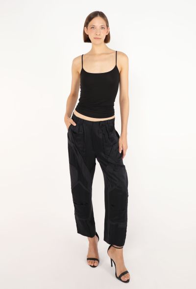 Balenciaga Re-edition Silk Cargo Pants - 1