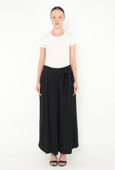 Loewe 2020 Belted Wide-Leg Pants - 2