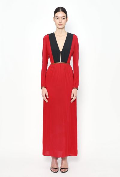 Prada 2014 Silk Lavallière Dress - 1