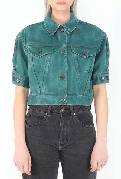 Jean Paul Gaultier 1990 Denim Cropped Jacket - 2