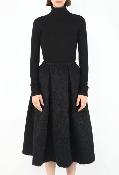 Comme des Garçons 1999 Mohair Pleated Skirt - 2