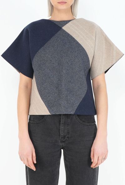 Céline Fall 2013 Harlequin Cashmere Top - 1