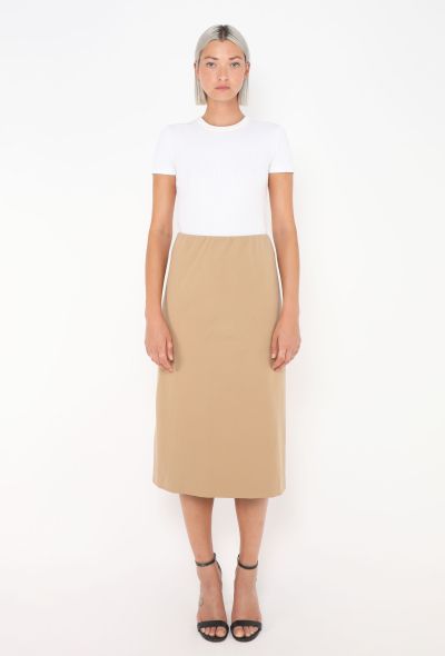 The Row 2023 Alania Jersey Skirt - 1 The Row 2023 Alania Jersey Skirt - 1