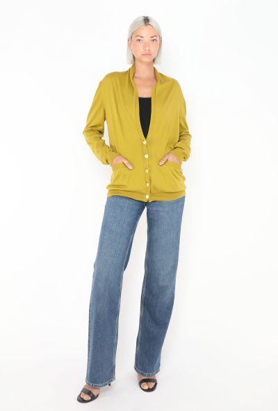 Hermès Shawl Collar Knit Cardigan - 2