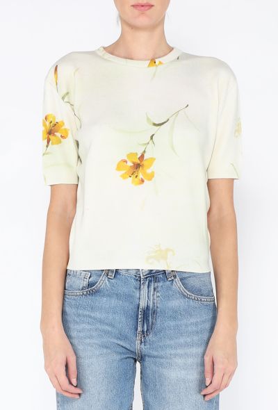 Balenciaga 2020 Floral Crewneck Top - 1