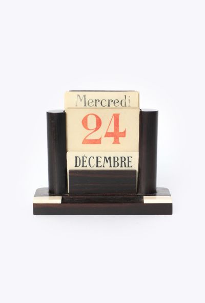 Vintage Objects & Decor 1930s Art Deco Perpetual Calendar - 1 Vintage Objects & Decor 1930s Art Deco Perpetual Calendar - 1