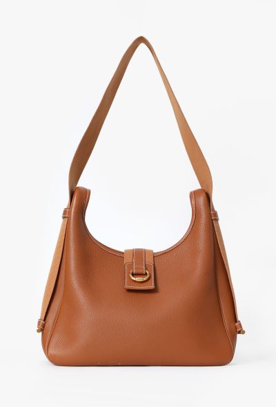 Hermès Vintage Gold Togo Tsako Bag - 1