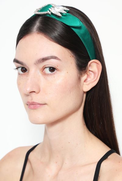                            2020 Strass Embellished Headband - 1
