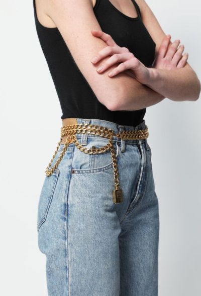 Chanel ICONIC Late '80s Coco Perfume Chainlink Belt - 2