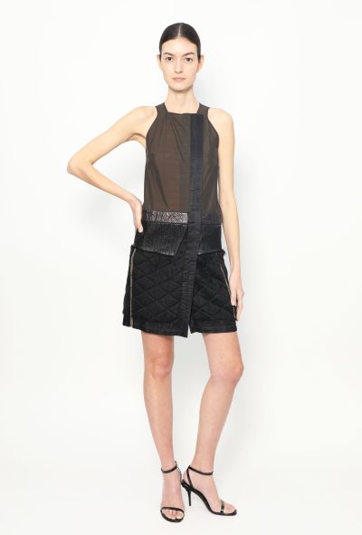 Balenciaga F/W 2010 Patchwork Textured Dress - 1