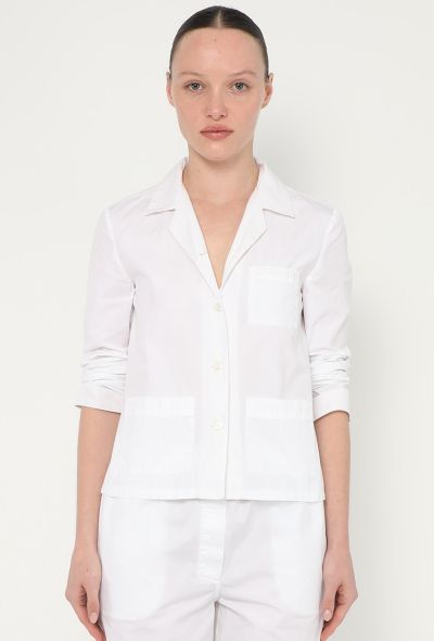 Miu Miu Poplin Pajama Top, F/W 2024 - 1