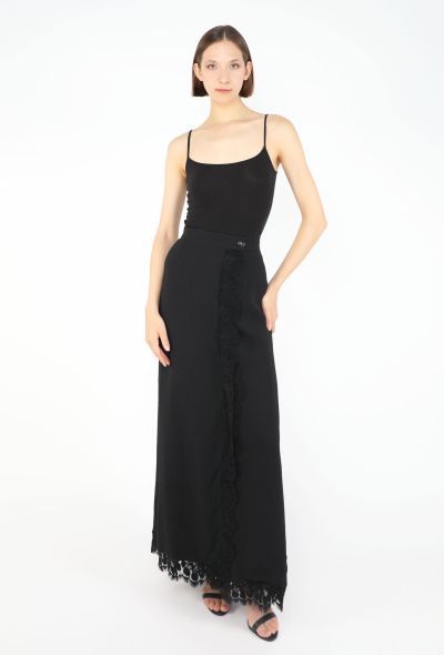 Chloé Lace Trim Evening Ensemble, F/W 1996 - 2