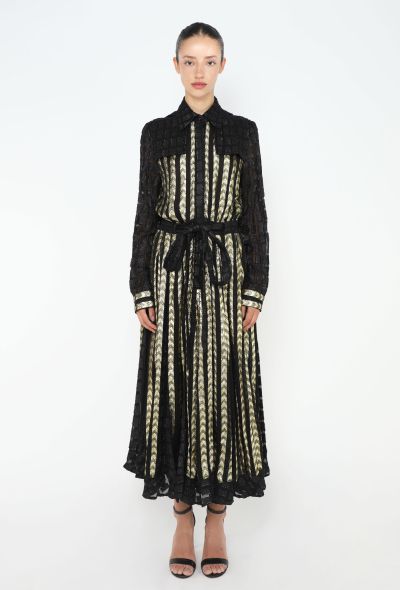 Dodo BarOr Chevron Lamé Dress - 2 Dodo BarOr Chevron Lamé Dress - 2