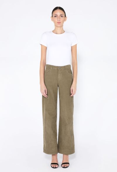 The Row S/S 2025 Eglitta Corduroy Trousers - 1