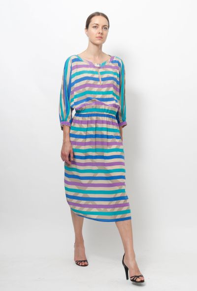                                         Striped Day Dress-2