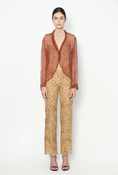 Romeo Gigli Iconic S/S 1998 Chiffon Shawl Ensemble - 1 Romeo Gigli Iconic S/S 1998 Chiffon Shawl Ensemble - 1