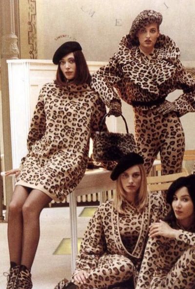 Alaïa COLLECTOR F/W 1991 Leopard Turtleneck Dress - 2