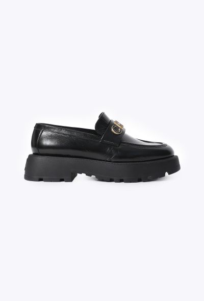 Chanel Calfskin Platform Loafers, 2024 - 1