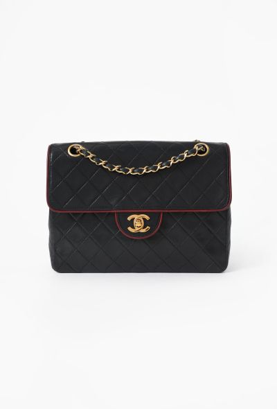 Chanel Vintage Bicolor Timeless Flap Bag - 1