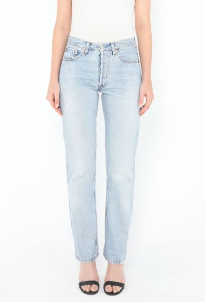 Levi's Distressed Tapered 501 Jeans - 2 Levi's Distressed Tapered 501 Jeans - 2