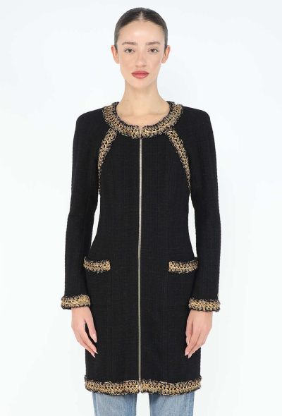 Chanel Pre-Fall 2010 Paris-Shanghai Tweed Braided Dress - 1