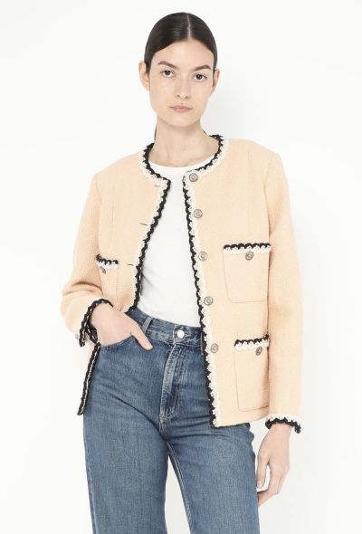 Chanel Pre-Fall 2024 Tweed Pearl Trim Ensemble - 1