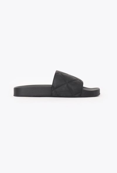 Bottega Veneta 2024 Quilted Matte Slides - 1