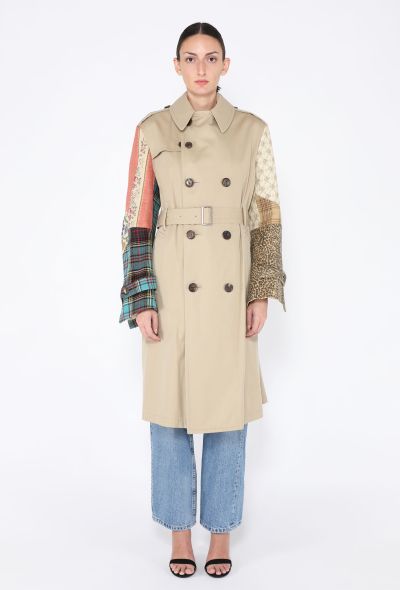 Junya Watanabe F/W 2017 Patchwork Trench Coat - 1