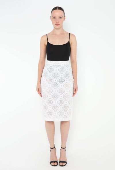 Alexander McQueen 2019 Crochet Lace Skirt - 1 Alexander McQueen 2019 Crochet Lace Skirt - 1