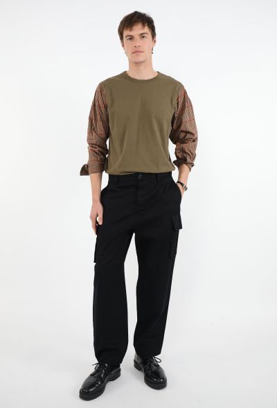 Dries Van Noten 2024 Plaid Long Sleeve T-Shirt - 2