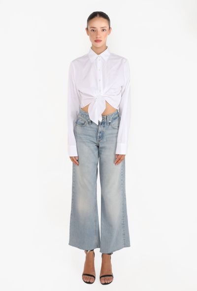 Dior Dioriviera Knotted Poplin Shirt, 2023 - 1
