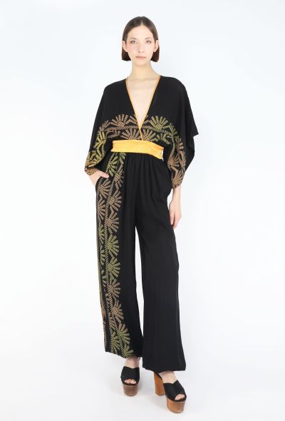 Zandra Rhodes 1976 Cactus & Cowboy Jumpsuit - 2