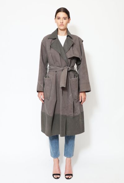                             Pre-Fall 2012 Oversized Belted Cargo Coat - 1