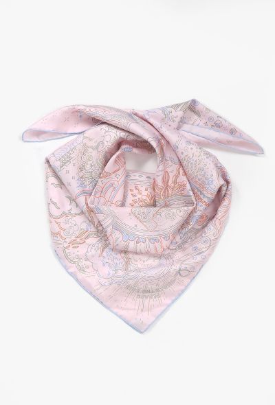 Hermès 2025 'Please Hold The Line' 90cm Silk Carré - 1